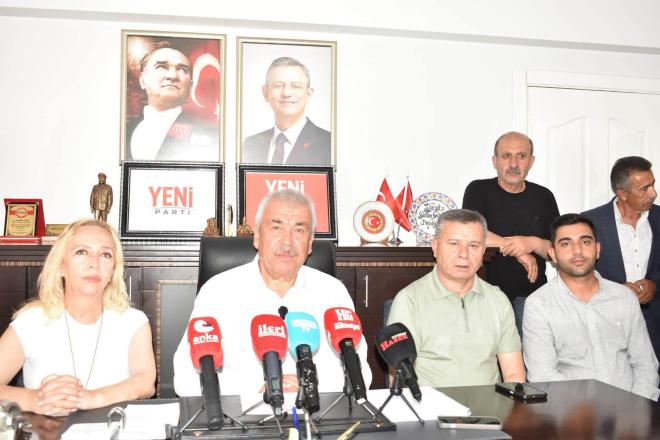 Yeni parti il başkanı yaşar’dan halk tv’ye kayyım tepkisi