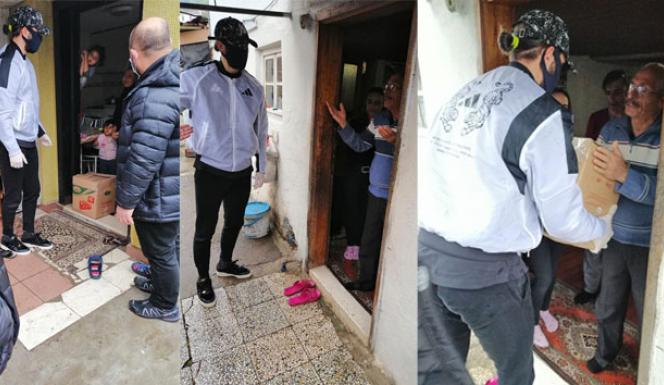 Yusuf Yazıcı'dan anlamlı yardım