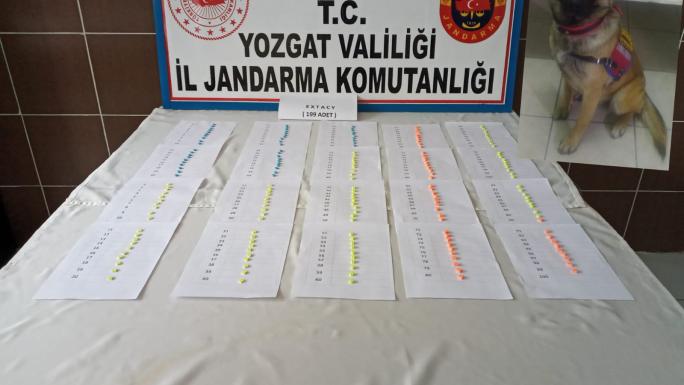 AFGANLI BİR UYUŞTURUCU KAÇAKCISI 199 EXTACY İLE YAKALANDI