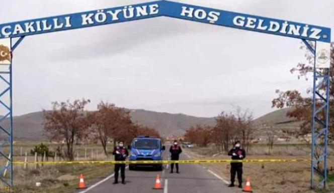 Nevşehir'de bir köy karantina altına alındı