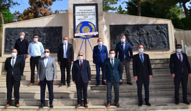 TAPUNUN 173.YILDÖNÜMÜNDE MASKELİ ve MESAFELİ KUTLAMA 