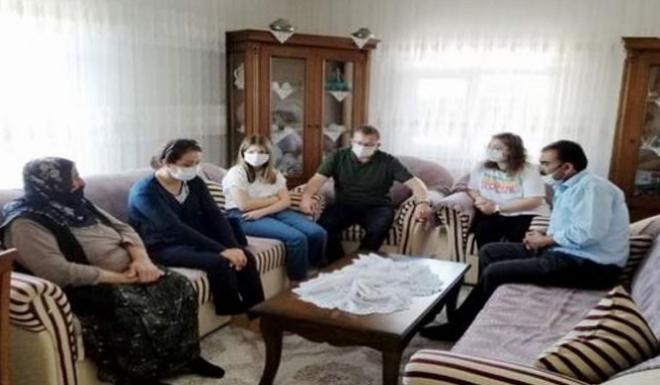 VALİ POLAT,FAKIBEYLİ KÖYÜNDE ŞEHİT AİLESİ İLE GÖRÜŞTÜ