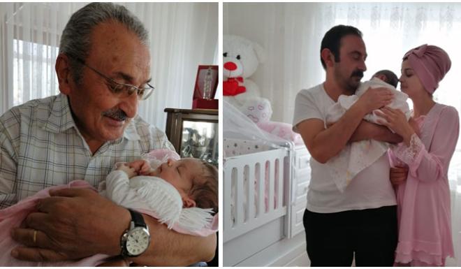 YÜCEL AİLESİNDE 'TORUN' HEYECANI