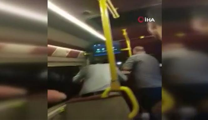 Minibüste maske tartışması kanlı bitti