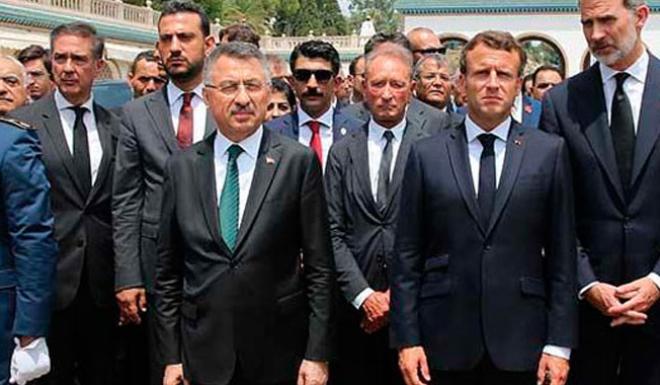 FUAT OKTAY’DAN FRANSA CUMHURBAŞKANINA SERT YANIT