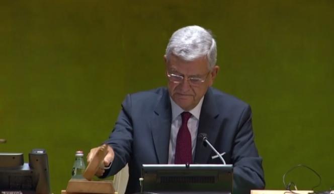 Volkan Bozkır, BM Genel Kurulu Başkanlığı görevini devraldı