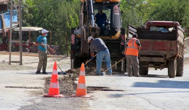 AKDAĞMADENİNDE ALT YAPI TAMAM,ÜST YAPILARA DEVAM