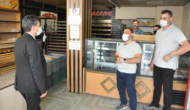 YERKÖYDE BAŞKAN YILMAZ’DAN ESNAFA KORONA UYARI ZİYARETLERİ