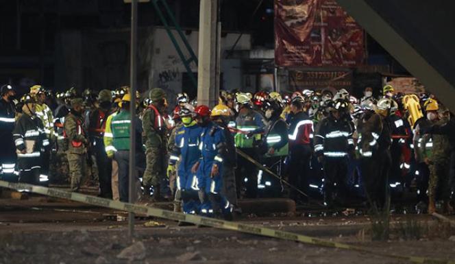 Meksika’da üst geçit çöktü: 20 ölü