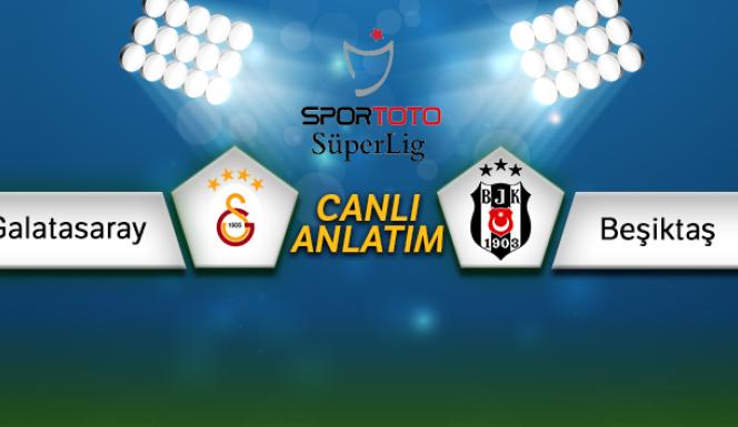 Galatasaray - Beşiktaş Canlı Anlatım