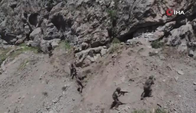 MSB'den Pençe-Şimşek ve Pençe-Yıldırım operasyonlarından yeni görüntü paylaşımı