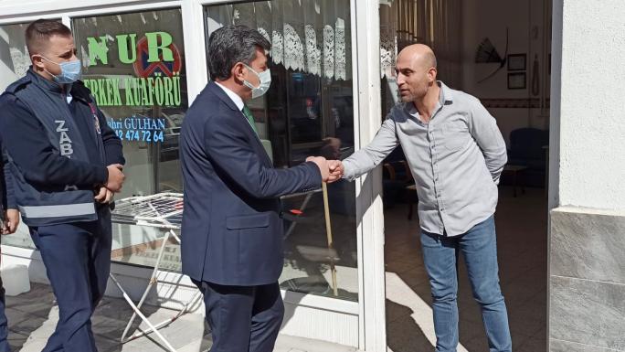 YERKÖY BELEDİYE BAŞKANI YILMAZ’DAN ESNAF ZİYARETLERİ