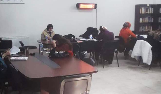 KEVEN,KÜLTÜR BAKANINA SORDU:  SIĞINAKTA KÜTÜPHANE OLUR MU ?