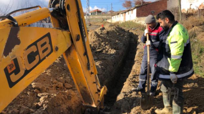 ÇEKEREK BELEDİYESİ ASBESTLİ BORULARI DEĞİŞTİRİYOR