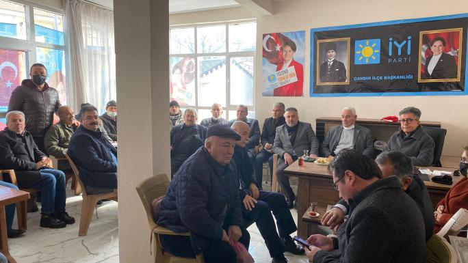 DEMİRER’İN  BİR AYAĞI YOZGAT’TA.. ÇANDIR İLÇESİNİ DE ZİYARET ETTİ