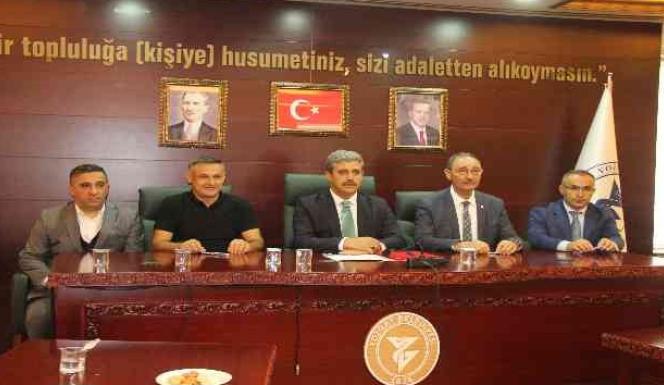 YOZGAT BELEDİYESİNİN BÜYÜK ALT YAPI PROJESİ İMZALANDI