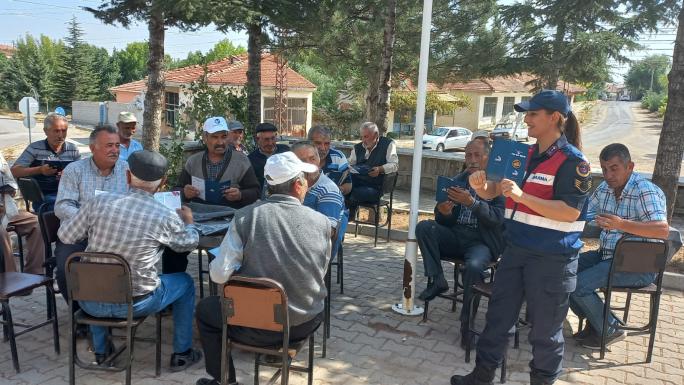 İL JANDARMA KÖY KAHVEHANELERİNDE FARKINDALIK EĞİTİMİ