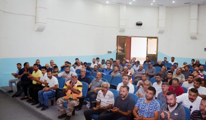 YERKÖY BELEDİYESİ ÇALIŞANLARINI SEVİNDİREN SÖZLEŞME İMZALANDI