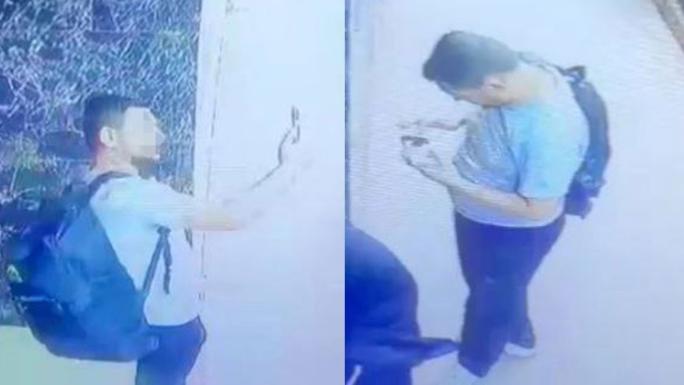 SULTANGAZİ’DE PİŞKİN HIRSIZ AYAKKABILARI ÇALIP ÖZÇEKİM YAPTI