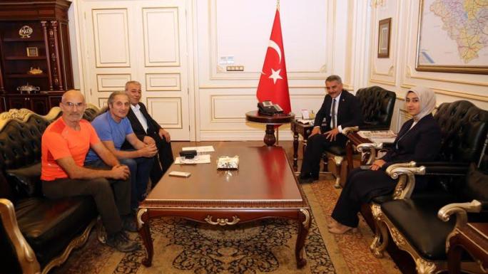 KAZANKAYA KANYONU DAĞCILIK PROJESİ VALİ ÖZKAN'IN GÜNDEMİNDE