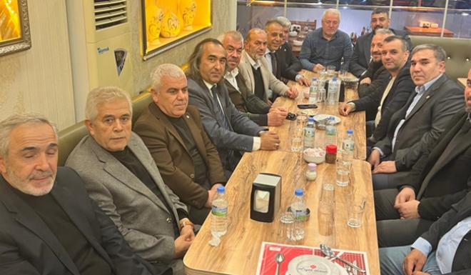 8 PARTİ’NİN  İL BAŞKANI İSTİŞARE TOPLANTISI İÇİN BİRARAYA GELDİLER