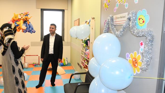 ŞEHİR HASTANESİ OTİZM SERVİSİNDE 100 HASTA HİZMET VERİLİYOR