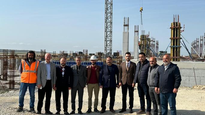 AK PARTİDEN YOZGAT HAVAALANI İNŞAATINA  İL TEŞKİLATI DENETİMİ