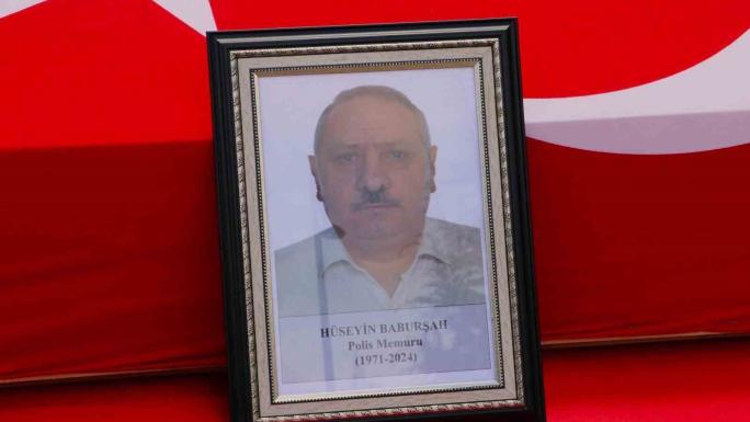 KALP KRİZİ SONUCU HAYATINI KAYBEDEN POLİS MEMLEKETİNE UĞURLANDI 