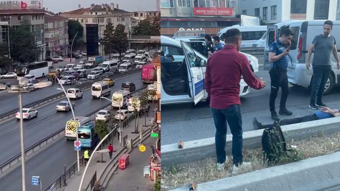 BÜYÜKÇEKMECE’DE FİLM GİBİ HIRSIZ POLİS KOVALAMACASI KAMERADA 