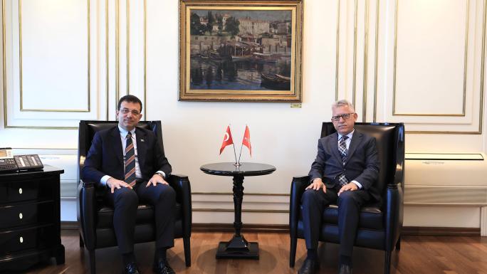 İSTANBULDA EKREM İMAMOĞLU İLE KAZIM ARSLAN DİALOĞU