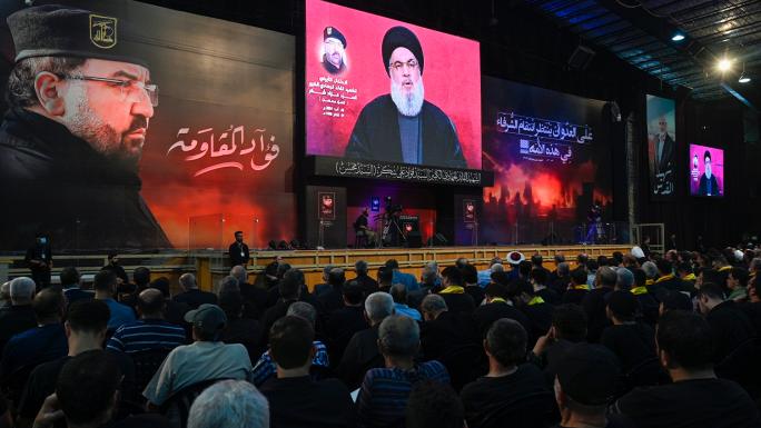 NASRALLAH: 'İSRAİL TEHLİKESİYLE YÜZLEŞEMEYİZ, ÇÜNKÜ DÜŞMANIN KIRMIZI ÇİZGİLERİ YOK' 