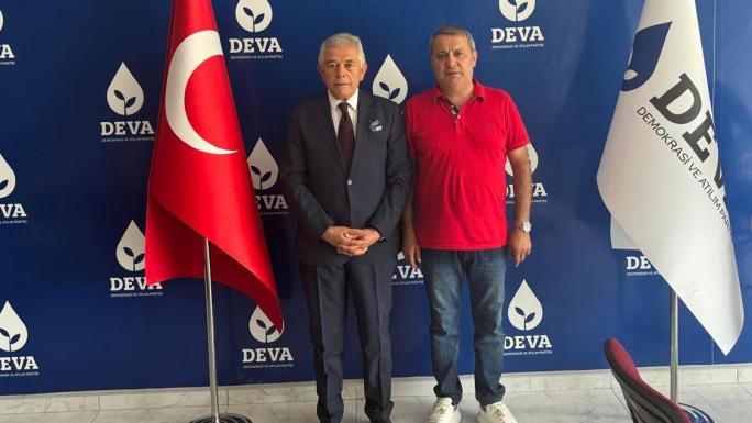 FARUK TURAN ÇİFTÇİ DEVA PARTİSİNDE YENİDEN İL BAŞKANI SEÇİLDİ