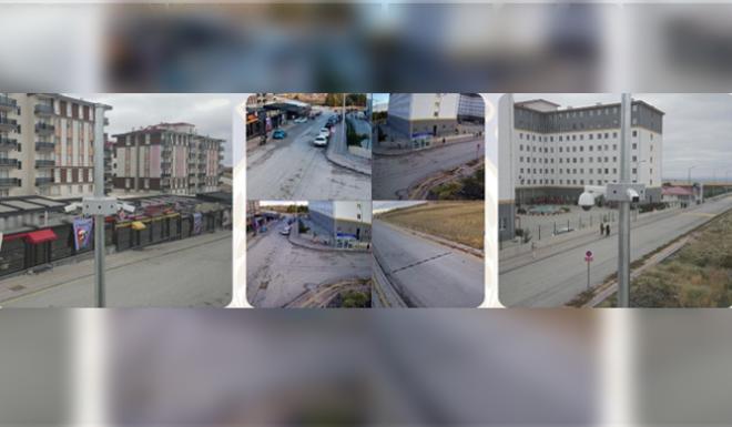 KENTİMİZDE 4 BÖLGEYE DAHA  GÜVENLİK KAMERALARI KURULDU