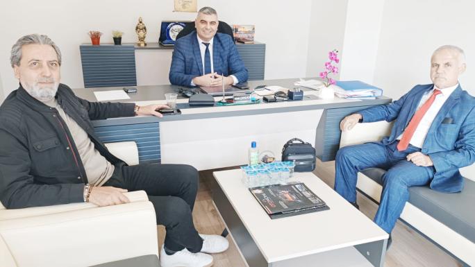 STİ MÜDÜRÜ YURTLU, YOSDER YÖNETİCİLERİYLE GÖRÜŞTÜ