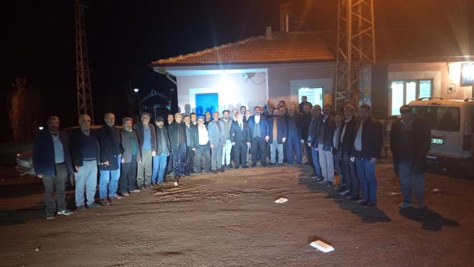 AK PARTİ İL BAŞKANI ALTUNTAŞ,KÖY MUHTARLARIYLA ÇADIRARDIÇTA BULUŞTU