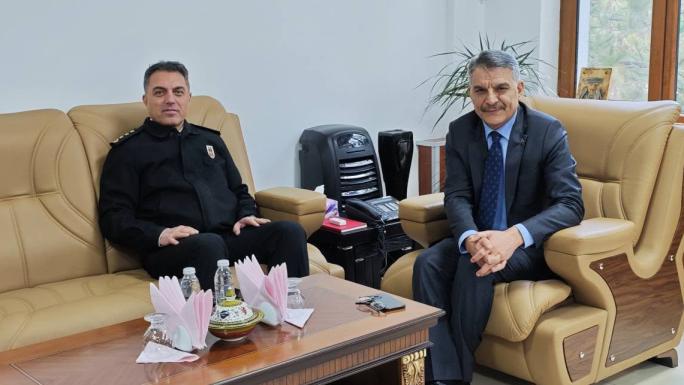 VALİ ÖZKAN'A İL JANDARMA KOMUTANLIĞI'NDA AYRINTILI ASAYİŞ BRİFİNGİ