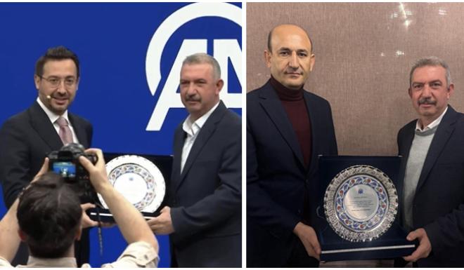 GAZETECİ ÖMER ERTUĞRUL ANADOLU AJANSINDAN EMEKLİ OLDU