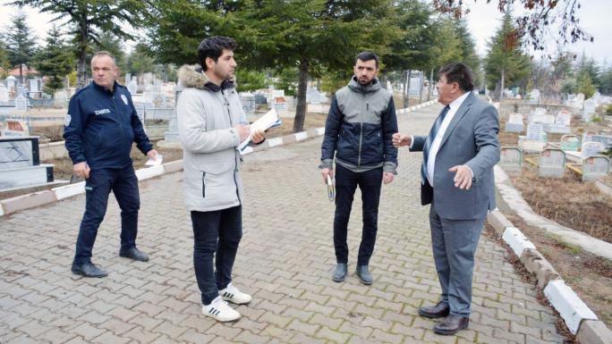 SARAYKENT İLÇE MEZARLIĞI BELEDİYECE YEŞİLLENDİRİLECEK