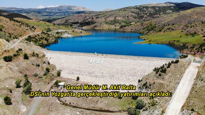 22 YILDA 11 BARAJ, 6 GÖLET İNŞA EDEREK YOZGAT TARIMINA HAYAT VERDİK