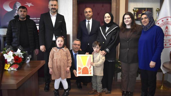 MİLLİ EĞİTİMDE DOWN SENDROMU FARKINDALIK GÜNÜ ZİYARETİ