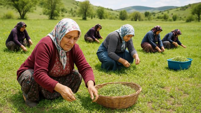 YOZGAT’TA BAHAR LEZZETİ: MADIMAK SEZONU BAŞLADI