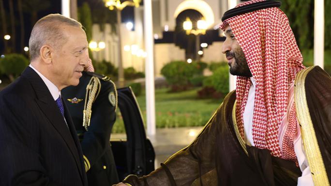 CUMHURBAŞKANI ERDOĞAN, SUUDİ ARABİSTAN VELİAHT PRENSİ SELMAN İLE TELEFONDA GÖRÜŞTÜ 