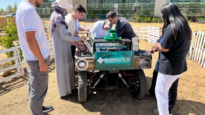 IEEE ROUTE66 TAKIMI İNSANSIZ KARA ARACI YARIŞMASINDA FİNALİST OLDU