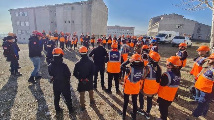 AFAD GÖNÜLLÜLER ORDUSU ÇIĞ GİBİ BÜYÜYOR