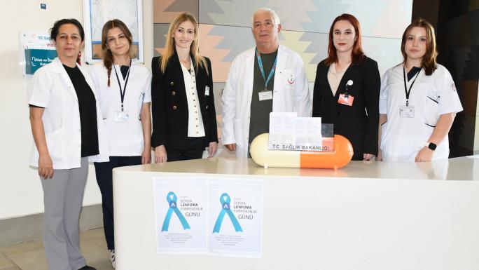 ŞEHİR HASTANESİNDE LENFOMA FARKINDALIK  FAALİYETİ