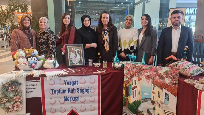 TOPLUM RUH SAĞLIĞI MERKEZİ BİLGİLENDİRME STANDI AÇTI