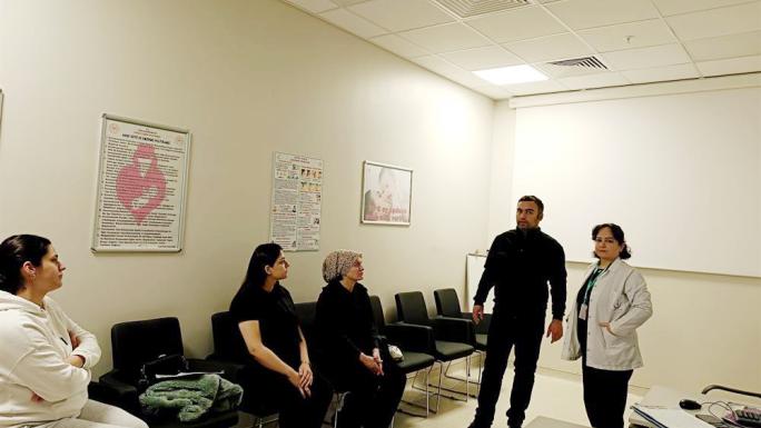 ŞEHİR HASTANESİNDE ANNE ADAYLARINA DİŞ SAĞLIĞI EĞİTİMİ