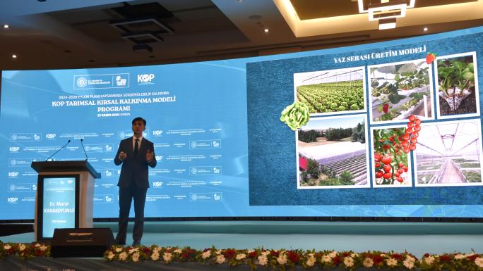 KOP’DAN BÖLGEDE TARIMSAL KALKINMA MODELİNİ TANITIM PROĞRAMI