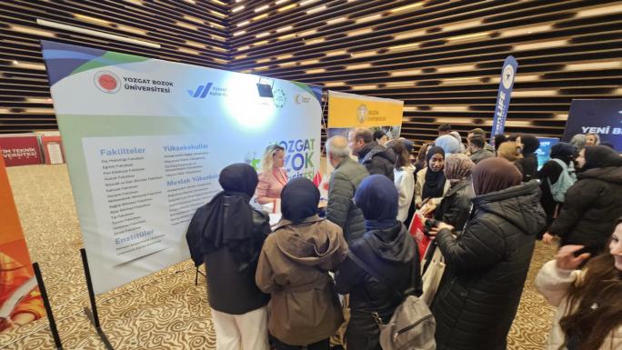 BOZOK ÜNİVERSİTESİ KONYA TANITIM FUARINDA DA STAND AÇTI