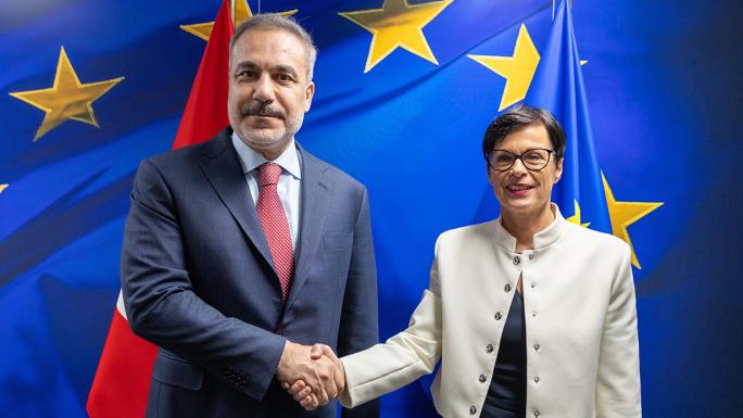 DIŞİŞLERİ BAKANI FİDAN, BELÇİKA’DA 